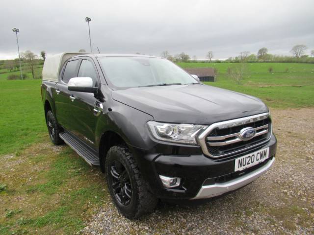 Ford Ranger Pick Up Double Cab Limited 1 2.0 EcoBlue 170 Auto Pick Up Diesel Black