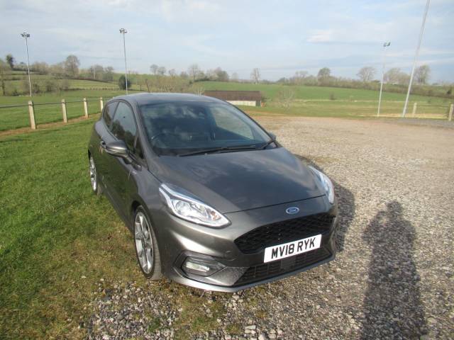 Ford Fiesta 1.0 EcoBoost 125 ST-Line 3dr Hatchback Petrol Grey