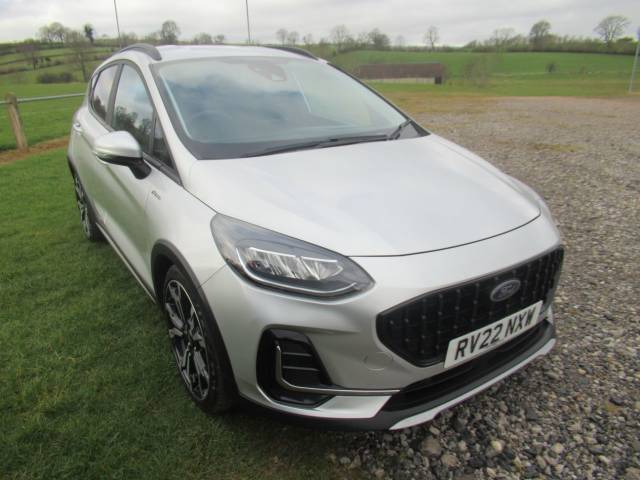 Ford Fiesta 1.0 EcoBoost Hybrid mHEV 125 Active Vignale 5dr Hatchback Petrol Silver