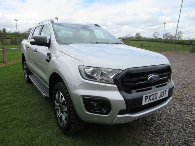 Ford Ranger Pick Up Double Cab Wildtrak 3.2 EcoBlue 200 Auto Pick Up Diesel Silver