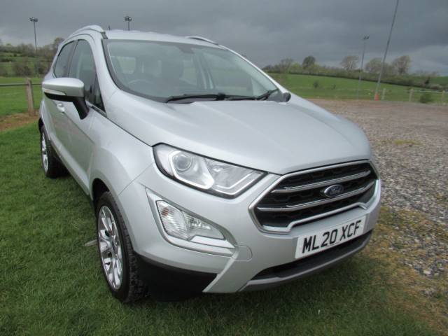 Ford Ecosport 1.0 EcoBoost 125 Titanium 5dr Hatchback Petrol Silver