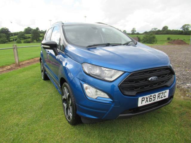 Ford Ecosport 1.0 EcoBoost 125 ST-Line 5dr Hatchback Petrol Blue