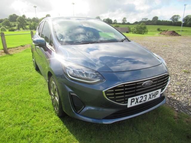 Ford Fiesta 1.0 FIESTA TITANIUM TURBO MHE Hatchback Petrol Blue
