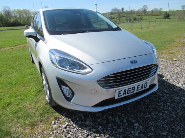 Ford Fiesta 1.0 EcoBoost Titanium 5dr Hatchback Petrol Silver