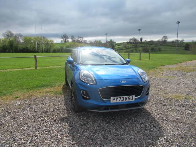 Ford Puma 1.0 EcoBoost Hybrid mHEV Titanium 5dr Hatchback Petrol Blue