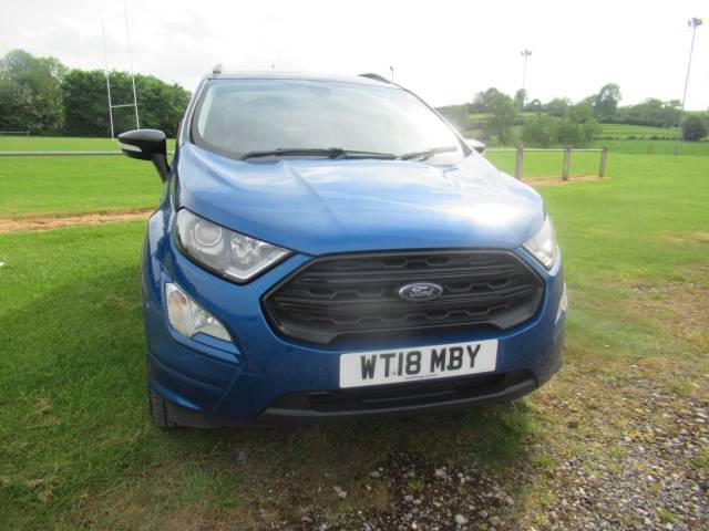 Ford Ecosport 1.0 EcoBoost 125 ST-Line 5dr Hatchback Petrol Blue
