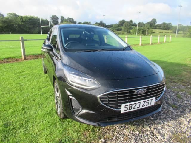 Ford Fiesta 1.0 EcoBoost Titanium X 5dr Hatchback Petrol Black