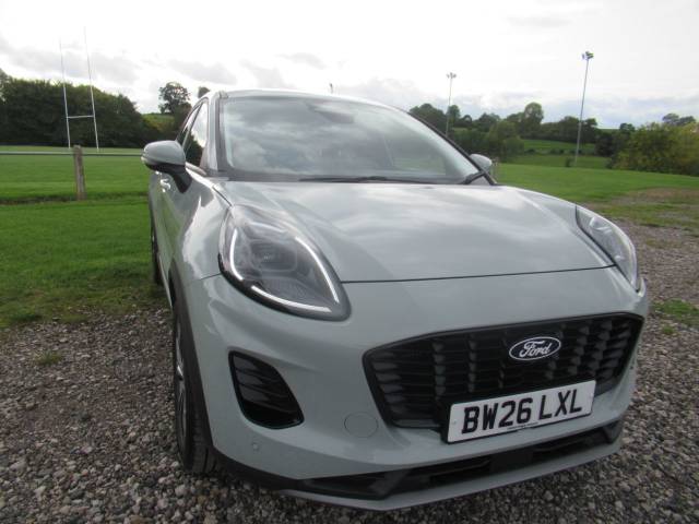 Ford Puma 1.0 EcoBoost Hybrid mHEV Titanium 5dr DCT Hatchback Petrol Grey